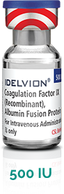 IDELVION 500 IU vial size for dosing flexibility