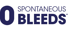 0 spontaneous bleeds