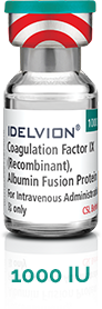 IDELVION 1000 IU vial size for dosing flexibility