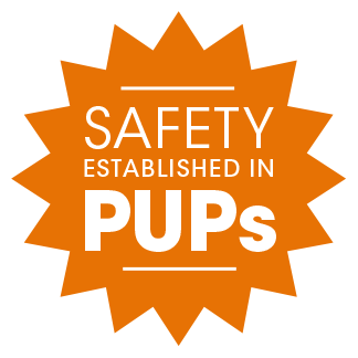 safety established in pups