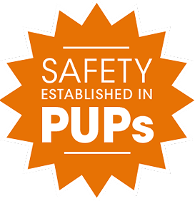 Safety established in pups